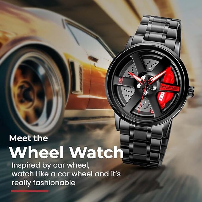 Men's Watch New Wheels Rolling Creative Fashion Men's Watch New Wheels Rolling Creative Fashion